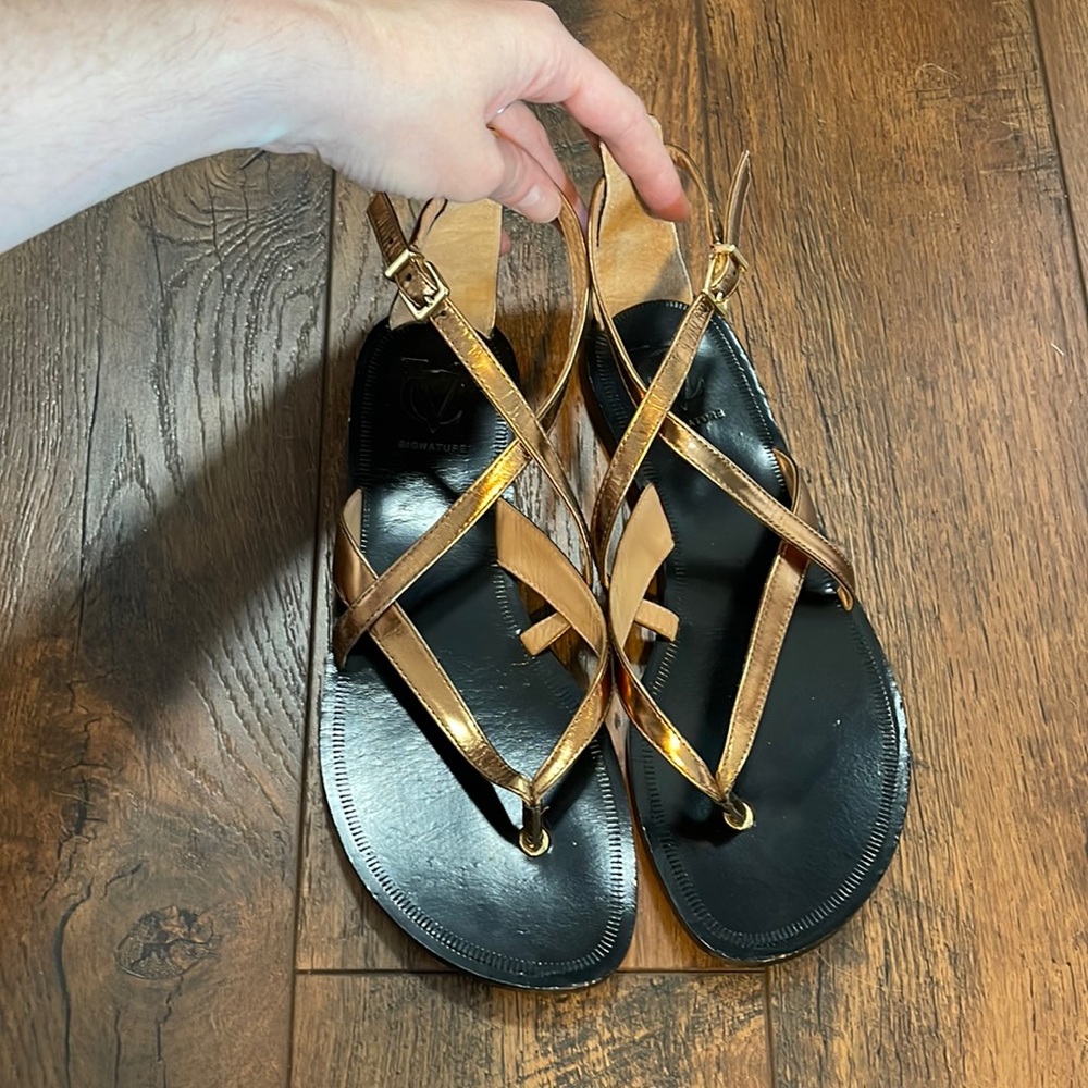 Vince Camuto Toppsey Metallic Sandals